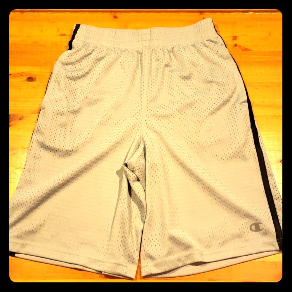 Champion gray and black size 10/12 shorts